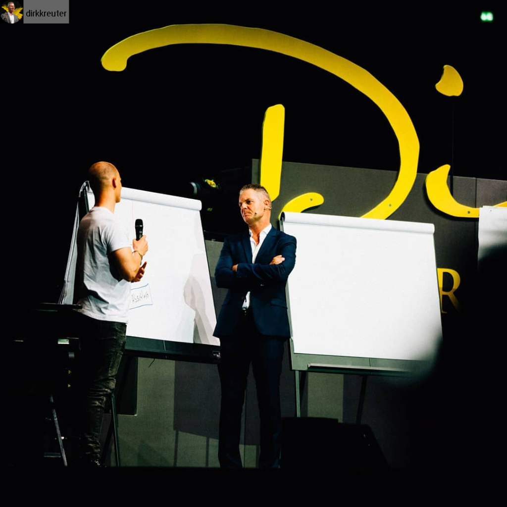 Dirk Kreuter in Germany with KING Flipchart