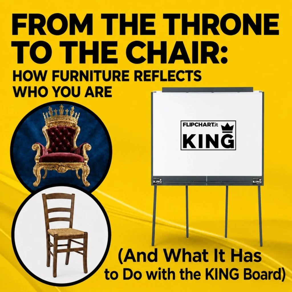 From the throne to the chair explains how furniture reflects who you are